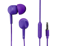 Thomson SŁUCHAWKI DOUSZNE THOMSON EAR3005PL Z MIK. Fioletowe # - 1436297 - zdjęcie 1